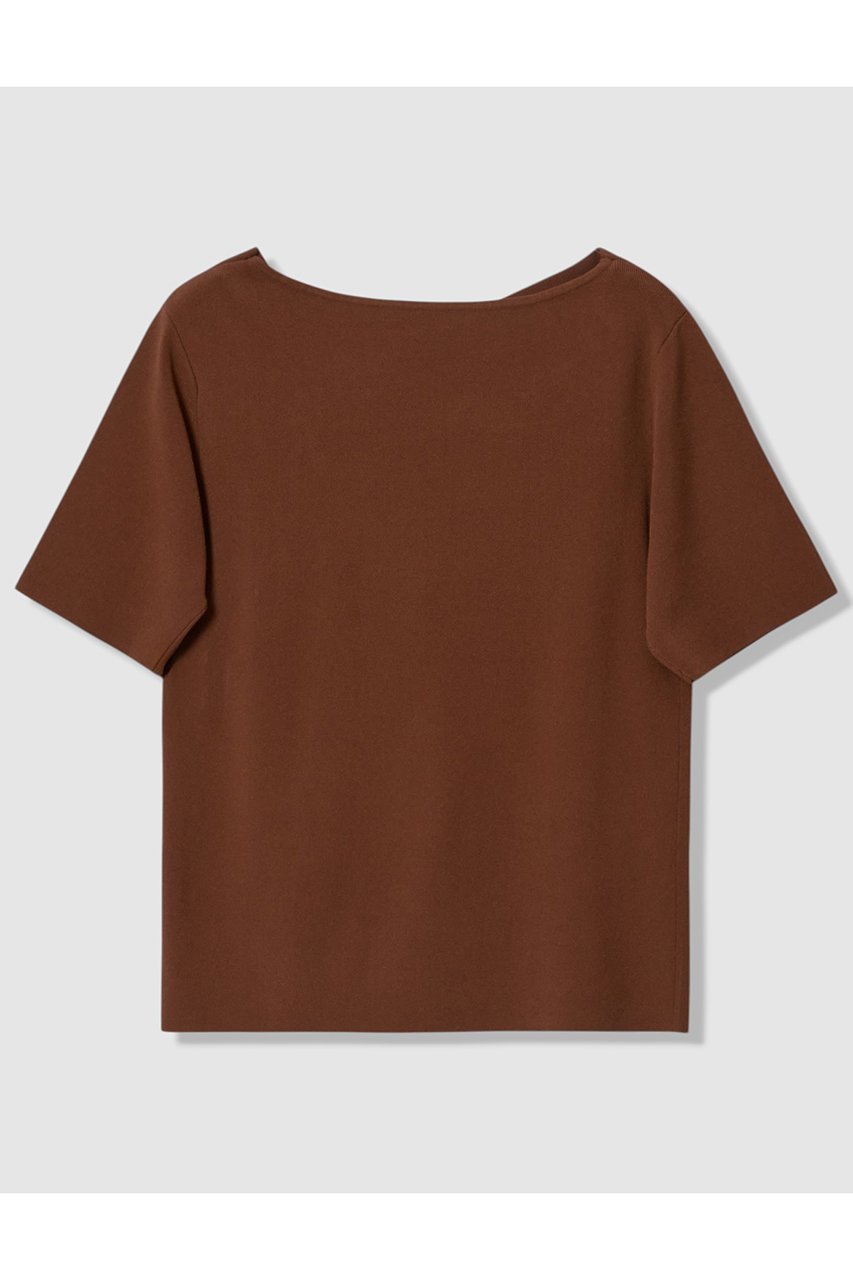 【アナイ/ANAYI】のアシンメトリクリボン プルオーバー 人気、トレンドファッション・服の通販 founy(ファニー) 　ファッション　Fashion　レディースファッション　Fashion for Women　トップス・カットソー　Cut & Sew Tops　ニット　Knit Tops & Sweaters　カジュアルプルオーバー・ニットトップス　Pullovers & Knit Tops / Casual Pullovers　アシンメトリー　Asymmetrical Style　ストレッチ　Stretch, Stretchy Fabric　デコルテ　Décolleté, Neckline　トレンド　Trend, Trending Now　リボン　Ribbon, Bow　新作・新入荷　New Arrivals / New In　other-2|ID: prp329100004937038 ipo3291000000037046750