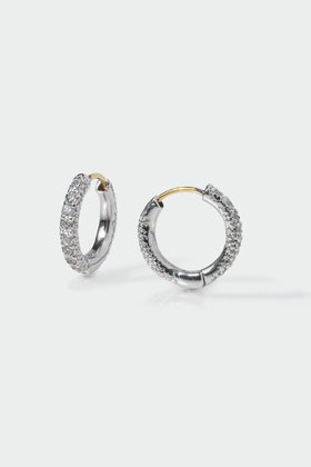 【アヤミ ジュエリー/AYAMI jewelry】のPave ミニフープピアス 人気、トレンドファッション・服の通販 founy(ファニー) ファッション Fashion レディースファッション Fashion for Women ジュエリー Jewelry ファッションリング Fashion Rings イヤリング・フープ・ドロップタイプ Hoop, Drop & Clip Earrings おすすめ Recommended / Our Picks イヤリング Earrings フープ Hoop, Hoop Earrings 人気 Popular, Best Seller 再入荷 Restock / Back in Stock |ID:prp329100004937050