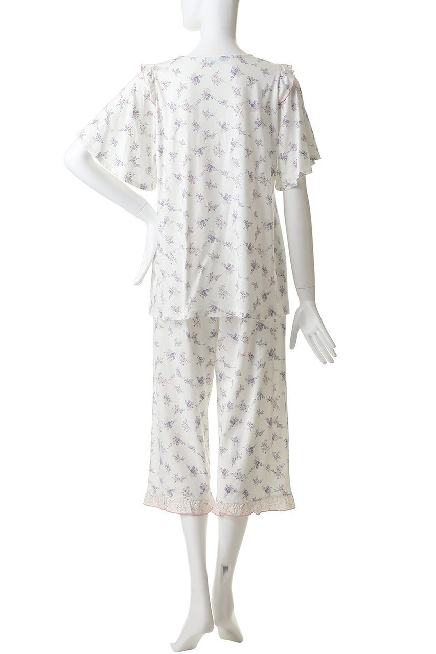 【キッドブルー/KID BLUE】の26ブリティッシュブーケNパジャマ 人気、トレンドファッション・服の通販 founy(ファニー) 　ファッション　Fashion　レディースファッション　Fashion for Women　トップス・カットソー　Cut & Sew Tops　なめらか　Smooth, Silky Texture　パジャマ　Pajamas, Sleepwear　新作・新入荷　New Arrivals / New In　春　Spring　other-4|ID: prp329100004937077 ipo3291000000037047000