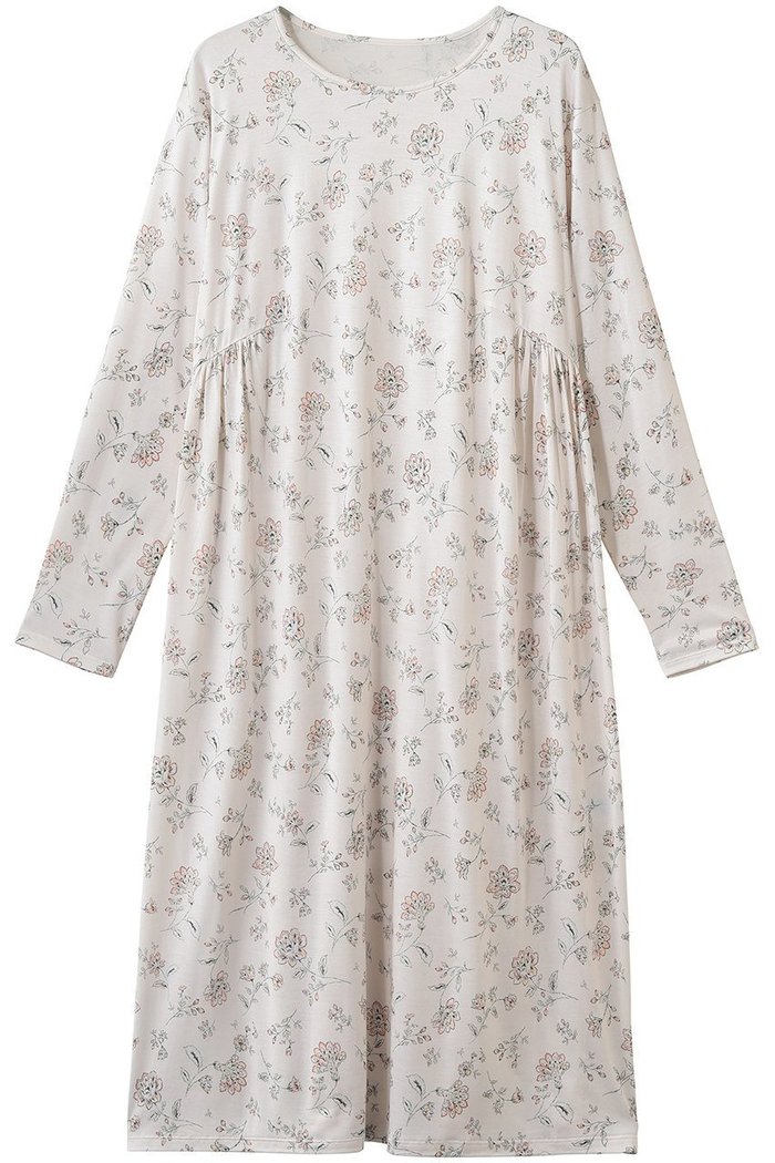 【キッドブルー/KID BLUE】のシルクサラサPtナイティ インテリア・キッズ・メンズ・レディースファッション・服の通販 founy(ファニー) https://founy.com/ ファッション Fashion レディースファッション Fashion for Women ワンピース Dresses シルク Silk, 100% Silk パジャマ Pajamas, Sleepwear プリント Print, Printed Pattern モチーフ Motif, Design Theme リラックス Relax, Relaxed Fit 新作・新入荷 New Arrivals / New In |ID: prp329100004937078 ipo3291000000037047003