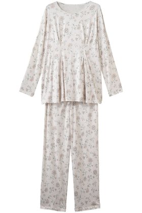 【キッドブルー/KID BLUE】のシルクサラサPtパジャマ 人気、トレンドファッション・服の通販 founy(ファニー) ファッション Fashion レディースファッション Fashion for Women トップス・カットソー Cut & Sew Tops お家時間・ステイホーム Stay Home / At Home シルク Silk, 100% Silk パジャマ Pajamas, Sleepwear プリント Print, Printed Pattern モチーフ Motif, Design Theme ラグジュアリー Luxury, Elegant エレガント 上品 Elegant 新作・新入荷 New Arrivals / New In |ID:prp329100004937079