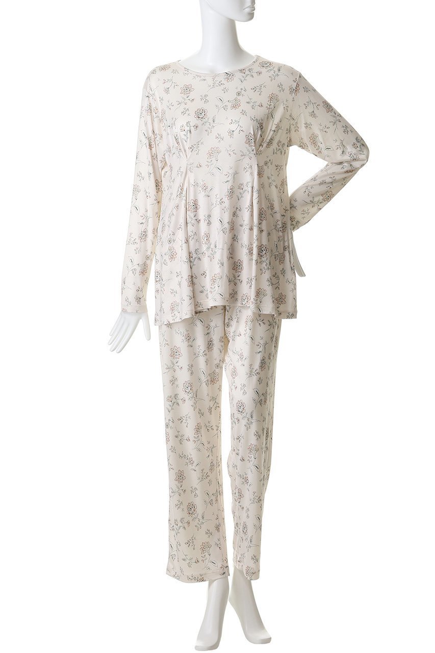 【キッドブルー/KID BLUE】のシルクサラサPtパジャマ 人気、トレンドファッション・服の通販 founy(ファニー) 　ファッション　Fashion　レディースファッション　Fashion for Women　トップス・カットソー　Cut & Sew Tops　お家時間・ステイホーム　Stay Home / At Home　シルク　Silk, 100% Silk　パジャマ　Pajamas, Sleepwear　プリント　Print, Printed Pattern　モチーフ　Motif, Design Theme　ラグジュアリー　Luxury, Elegant　エレガント 上品　Elegant　新作・新入荷　New Arrivals / New In　other-2|ID: prp329100004937079 ipo3291000000037047012