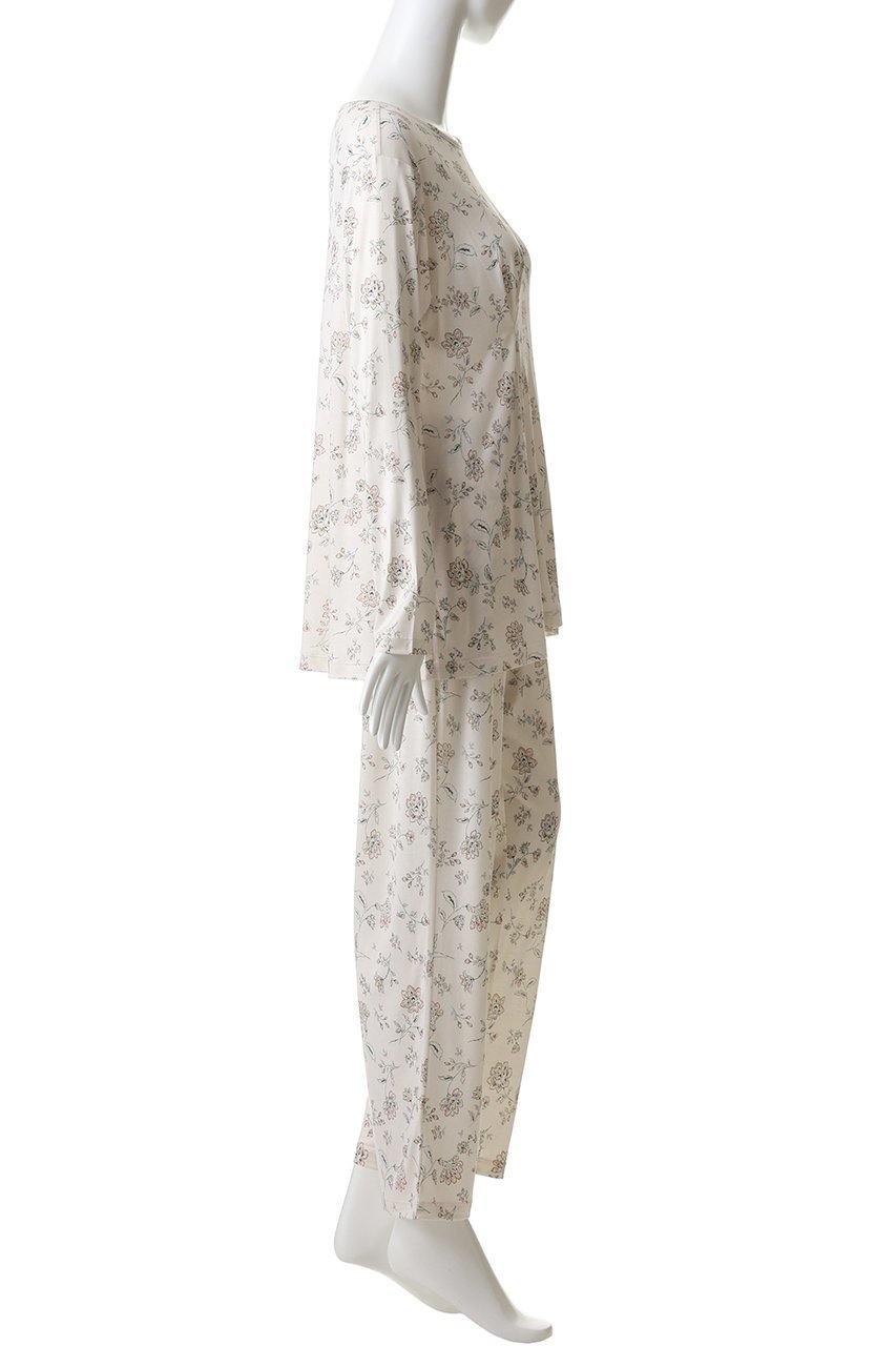 【キッドブルー/KID BLUE】のシルクサラサPtパジャマ 人気、トレンドファッション・服の通販 founy(ファニー) 　ファッション　Fashion　レディースファッション　Fashion for Women　トップス・カットソー　Cut & Sew Tops　お家時間・ステイホーム　Stay Home / At Home　シルク　Silk, 100% Silk　パジャマ　Pajamas, Sleepwear　プリント　Print, Printed Pattern　モチーフ　Motif, Design Theme　ラグジュアリー　Luxury, Elegant　エレガント 上品　Elegant　新作・新入荷　New Arrivals / New In　other-3|ID: prp329100004937079 ipo3291000000037047013