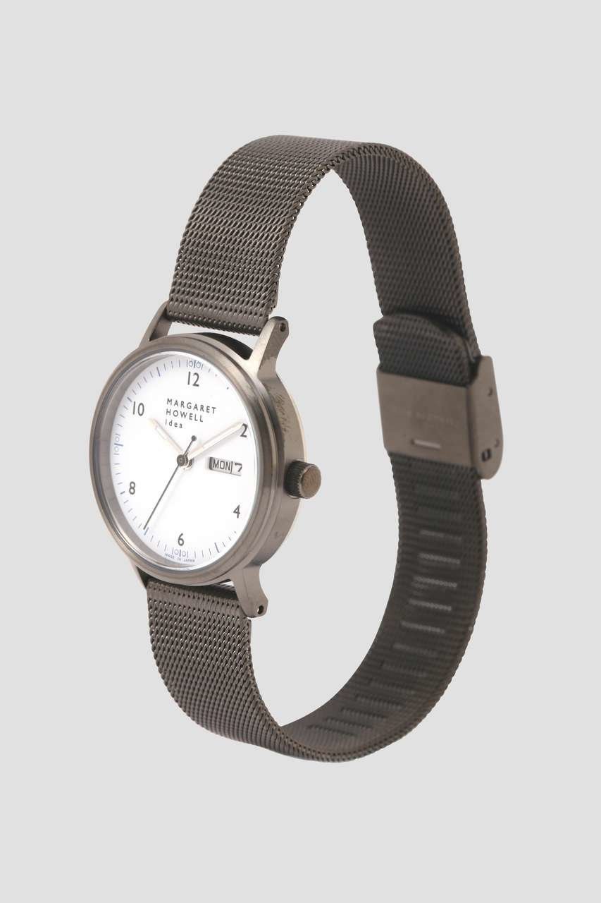 【マーガレットハウエル/MARGARET HOWELL】のSOLAR POWER MESH BAND 人気、トレンドファッション・服の通販 founy(ファニー) 　ファッション　Fashion　レディースファッション　Fashion for Women　レイングッズ・傘・晴雨兼用傘　Umbrellas & Rain Gear　ハンカチ　Handkerchief, Hanky　フェイス　Face, Facial Design　メッシュ　Mesh, Net Fabric　ラウンド　Round, Round Neck　傘　Umbrella, Parasol　新作・新入荷　New Arrivals / New In　時計　Watch, Wristwatch　腕時計　Wristwatch　 other-1|ID: prp329100004937142 ipo3291000000037047416