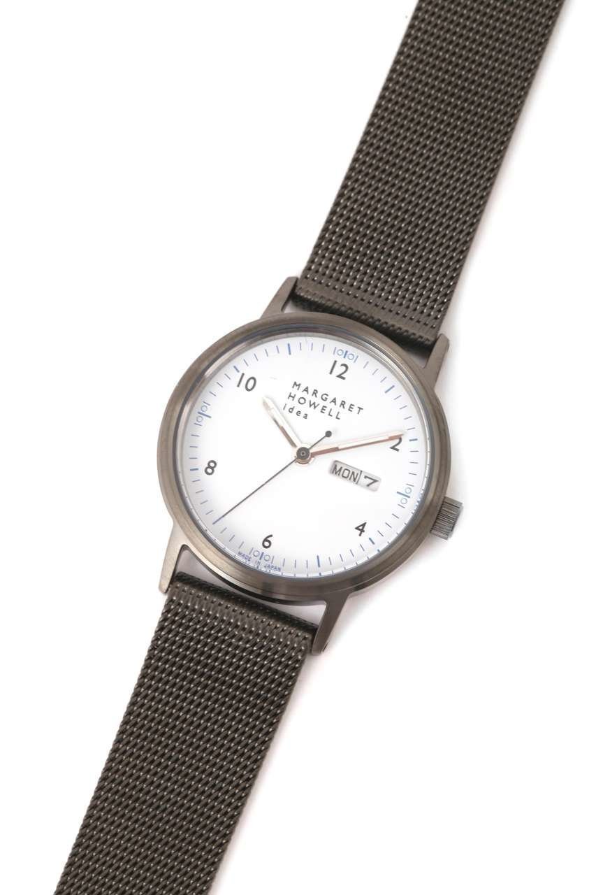 【マーガレットハウエル/MARGARET HOWELL】のSOLAR POWER MESH BAND 人気、トレンドファッション・服の通販 founy(ファニー) 　ファッション　Fashion　レディースファッション　Fashion for Women　レイングッズ・傘・晴雨兼用傘　Umbrellas & Rain Gear　ハンカチ　Handkerchief, Hanky　フェイス　Face, Facial Design　メッシュ　Mesh, Net Fabric　ラウンド　Round, Round Neck　傘　Umbrella, Parasol　新作・新入荷　New Arrivals / New In　時計　Watch, Wristwatch　腕時計　Wristwatch　other-3|ID: prp329100004937142 ipo3291000000037047419