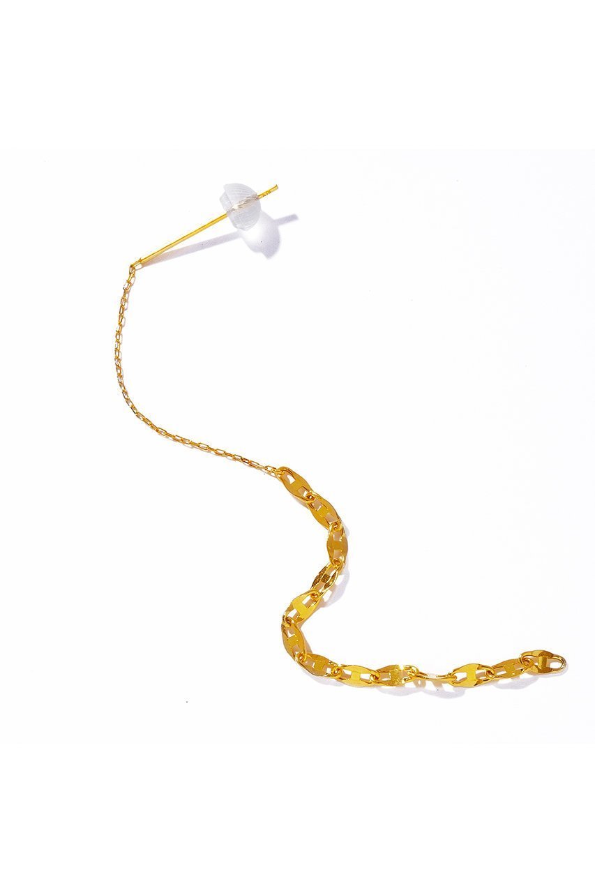 【ルボンボン/les bonbon】のK18 authentic ピアス(片耳用) 人気、トレンドファッション・服の通販 founy(ファニー) 　ファッション　Fashion　レディースファッション　Fashion for Women　ジュエリー　Jewelry　ファッションリング　Fashion Rings　イヤリング・フープ・ドロップタイプ　Hoop, Drop & Clip Earrings　イヤリング　Earrings　クラシカル　Classical, Vintage-Inspired　スマート　Smart, Elegant　チェーン　Chain, Chain Strap　リブニット　Rib Knit, Ribbed Knit　再入荷　Restock / Back in Stock　片耳　One-Ear, Single Earring　other-4|ID: prp329100004937151 ipo3291000000037047472