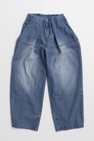 【プランク プロジェクト/PRANK PROJECT】のペグトップデニムパンツ / Peg-Top Denim Pants 人気、トレンドファッション・服の通販 founy(ファニー) ファッション Fashion レディースファッション Fashion for Women パンツ Pants & Trousers デニムパンツ・ジーンズ・美脚デニム Denim Jeans & Pants ギャザー Gathered, Ruffled コンパクト Compact, Small Size バランス Balance, Style Balance 新作・新入荷 New Arrivals / New In |ID:prp329100004937166