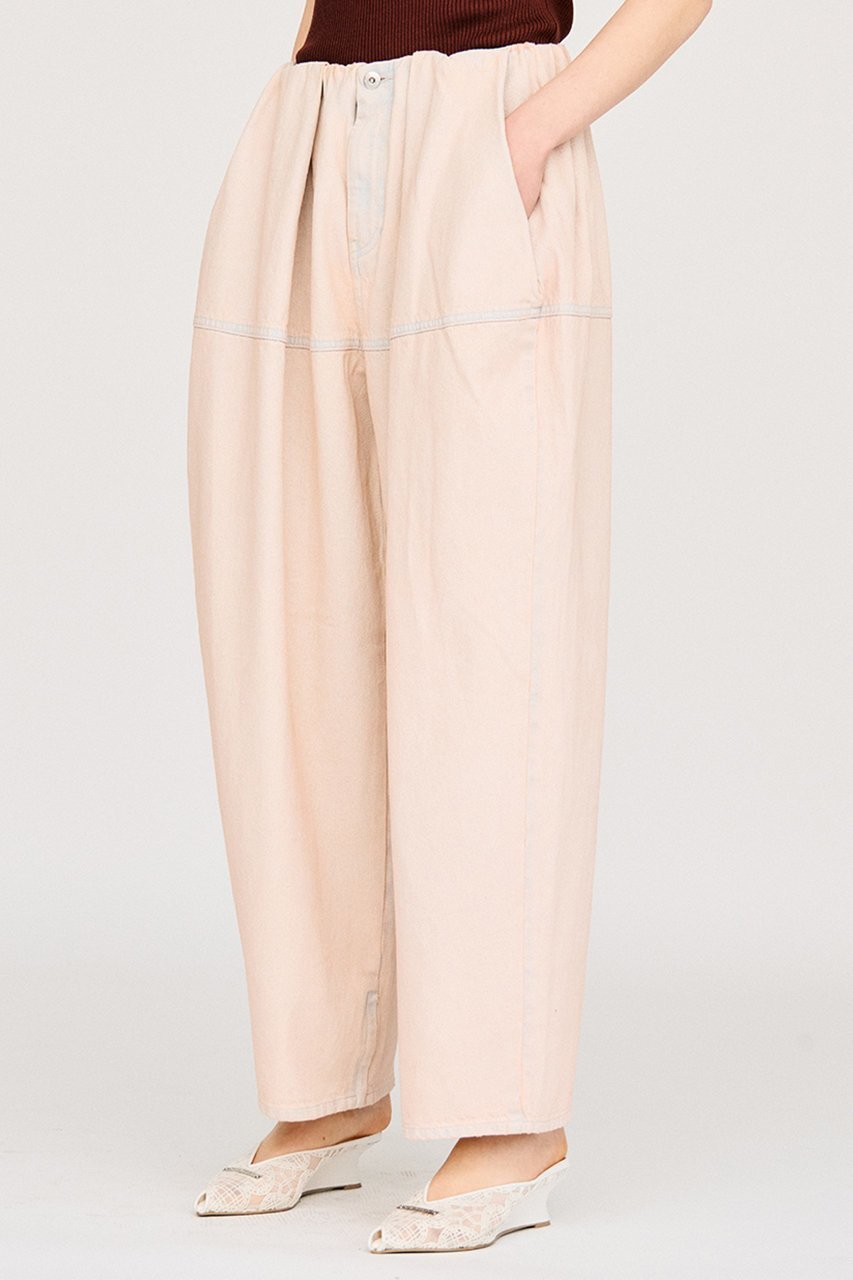 【プランク プロジェクト/PRANK PROJECT】のペグトップデニムパンツ / Peg-Top Denim Pants 人気、トレンドファッション・服の通販 founy(ファニー) 　ファッション　Fashion　レディースファッション　Fashion for Women　パンツ　Pants & Trousers　デニムパンツ・ジーンズ・美脚デニム　Denim Jeans & Pants　ギャザー　Gathered, Ruffled　コンパクト　Compact, Small Size　バランス　Balance, Style Balance　新作・新入荷　New Arrivals / New In　other-3|ID: prp329100004937166 ipo3291000000037047570