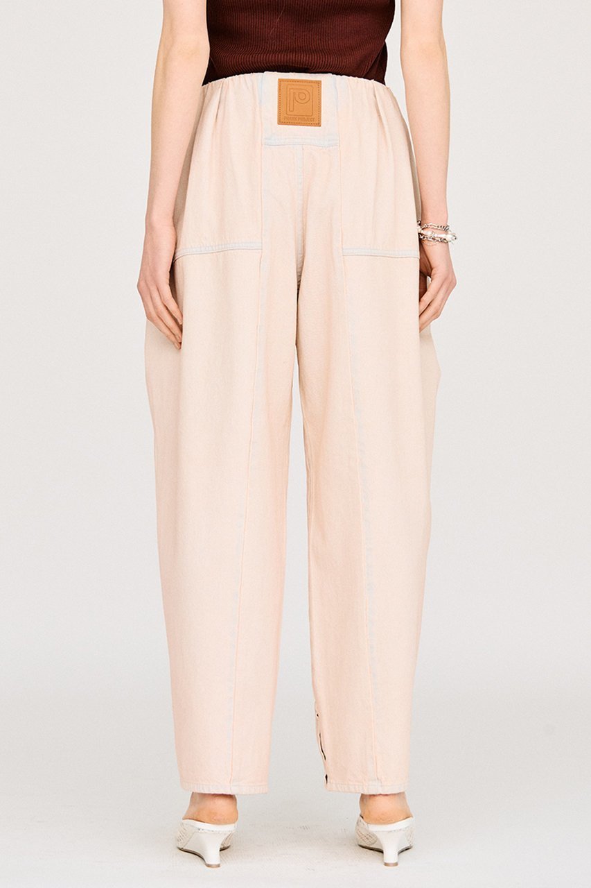 【プランク プロジェクト/PRANK PROJECT】のペグトップデニムパンツ / Peg-Top Denim Pants 人気、トレンドファッション・服の通販 founy(ファニー) 　ファッション　Fashion　レディースファッション　Fashion for Women　パンツ　Pants & Trousers　デニムパンツ・ジーンズ・美脚デニム　Denim Jeans & Pants　ギャザー　Gathered, Ruffled　コンパクト　Compact, Small Size　バランス　Balance, Style Balance　新作・新入荷　New Arrivals / New In　other-5|ID: prp329100004937166 ipo3291000000037047572