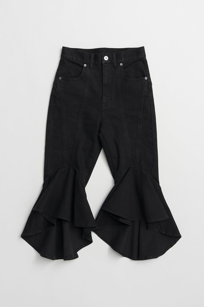 【プランク プロジェクト/PRANK PROJECT】のスーパーフレアデニムハーフパンツ / Super Flare Denim Half Pants インテリア・キッズ・メンズ・レディースファッション・服の通販 founy(ファニー) https://founy.com/ ファッション Fashion レディースファッション Fashion for Women パンツ Pants & Trousers ショートパンツ・ハーフパンツ High-Waisted & Relaxed Shorts ショート Short, Short Length ストレッチ Stretch, Stretchy Fabric チュニック Tunic, Long Top デニム Denim, Jeans Material ハーフ Half, Half-Length バランス Balance, Style Balance フレア Flare, Flared 新作・新入荷 New Arrivals / New In |ID: prp329100004937167 ipo3291000000037047574