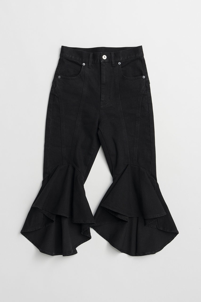 【プランク プロジェクト/PRANK PROJECT】のスーパーフレアデニムハーフパンツ / Super Flare Denim Half Pants 人気、トレンドファッション・服の通販 founy(ファニー) 　ファッション　Fashion　レディースファッション　Fashion for Women　パンツ　Pants & Trousers　ショートパンツ・ハーフパンツ　High-Waisted & Relaxed Shorts　ショート　Short, Short Length　ストレッチ　Stretch, Stretchy Fabric　チュニック　Tunic, Long Top　デニム　Denim, Jeans Material　ハーフ　Half, Half-Length　バランス　Balance, Style Balance　フレア　Flare, Flared　新作・新入荷　New Arrivals / New In　 other-1|ID: prp329100004937167 ipo3291000000037047574