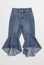 【プランク プロジェクト/PRANK PROJECT】のスーパーフレアデニムハーフパンツ / Super Flare Denim Half Pants 人気、トレンドファッション・服の通販 founy(ファニー) ファッション Fashion レディースファッション Fashion for Women パンツ Pants & Trousers ショートパンツ・ハーフパンツ High-Waisted & Relaxed Shorts ショート Short, Short Length ストレッチ Stretch, Stretchy Fabric チュニック Tunic, Long Top デニム Denim, Jeans Material ハーフ Half, Half-Length バランス Balance, Style Balance フレア Flare, Flared 新作・新入荷 New Arrivals / New In thumbnail BLU(ブルー)|ID: prp329100004937167 ipo3291000000037047576