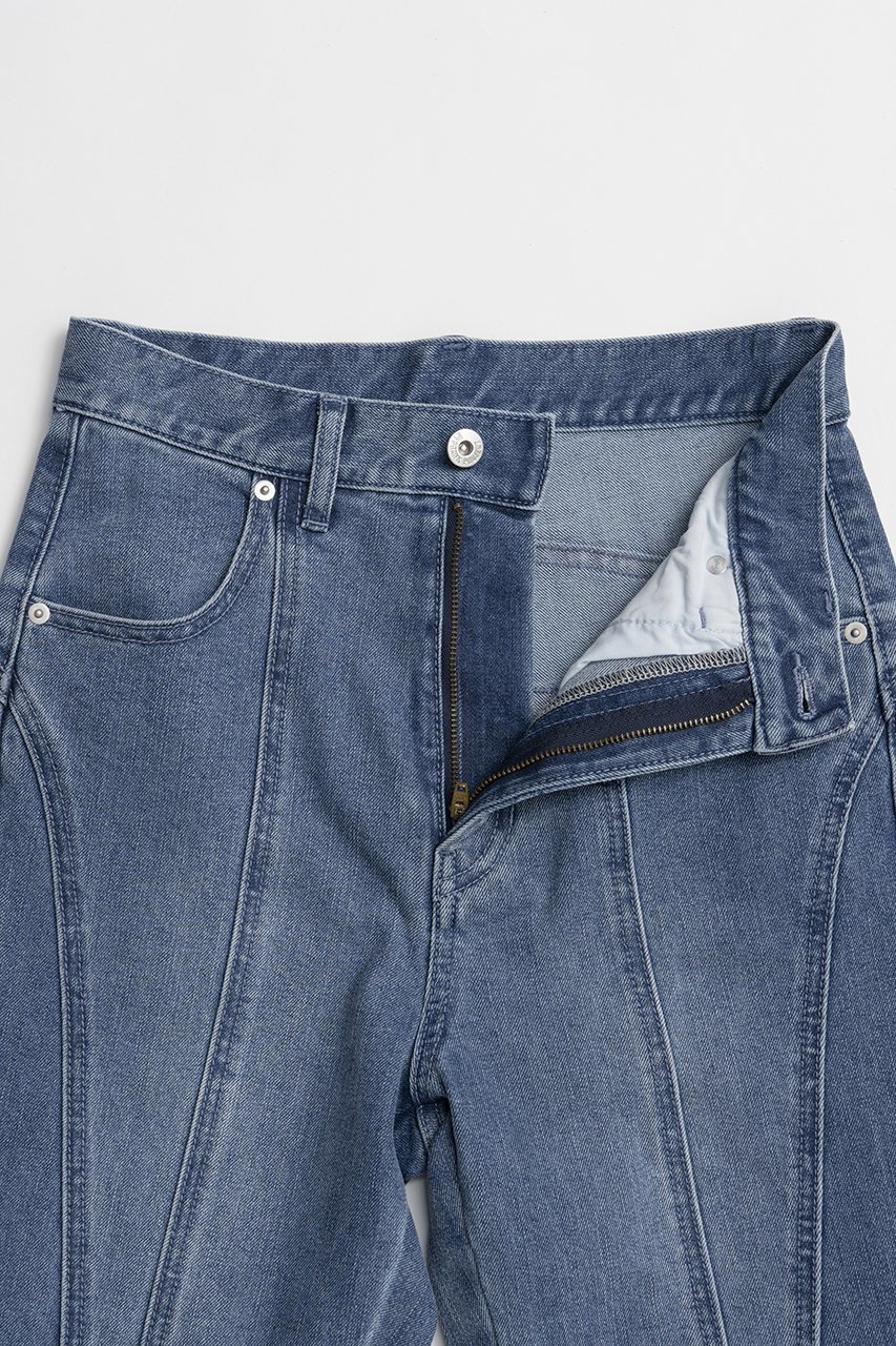 【プランク プロジェクト/PRANK PROJECT】のスーパーフレアデニムハーフパンツ / Super Flare Denim Half Pants 人気、トレンドファッション・服の通販 founy(ファニー) 　ファッション　Fashion　レディースファッション　Fashion for Women　パンツ　Pants & Trousers　ショートパンツ・ハーフパンツ　High-Waisted & Relaxed Shorts　ショート　Short, Short Length　ストレッチ　Stretch, Stretchy Fabric　チュニック　Tunic, Long Top　デニム　Denim, Jeans Material　ハーフ　Half, Half-Length　バランス　Balance, Style Balance　フレア　Flare, Flared　新作・新入荷　New Arrivals / New In　other-2|ID: prp329100004937167 ipo3291000000037047577