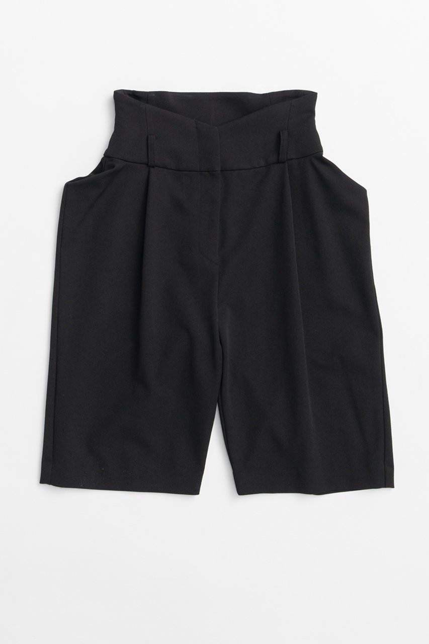【プランク プロジェクト/PRANK PROJECT】のコントラクティブショーツ / Contractive Shorts インテリア・キッズ・メンズ・レディースファッション・服の通販 founy(ファニー) 　ファッション　Fashion　レディースファッション　Fashion for Women　パンツ　Pants & Trousers　ショートパンツ・ハーフパンツ　High-Waisted & Relaxed Shorts　ウォッシャブル　Machine Washable　ショーツ　Shorts, Short Pants　ショート　Short, Short Length　シンプル　Simple, Minimal　バランス　Balance, Style Balance　夏　Summer　新作・新入荷　New Arrivals / New In　BLK(ブラック)|ID: prp329100004937168 ipo3291000000037047585