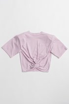 【プランク プロジェクト/PRANK PROJECT】のツイステッドクロップドTEE / Twisted Cropped T-Shirt PNK(ピンク)|ID: prp329100004937171 ipo3291000000037047616