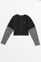 【プランク プロジェクト/PRANK PROJECT】の2WAYジャージーカーディガン / 2WAY Jersey Cardigan MLT(マルチカラー)|ID: prp329100004937173 ipo3291000000037047637