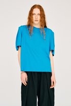 【プランク プロジェクト/PRANK PROJECT】のパワショルオーバーTEE / Puff Sleeve Over T-Shirt BLU(ブルー)|ID: prp329100004937174 ipo3291000000037047648
