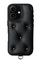 【デミュウ/DEMIU】のiPhone17 BALLON CINQ 背面収納スマホケース ストラップ別売 ブラック|ID: prp329100004937175 ipo3291000000037047657