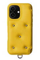 【デミュウ/DEMIU】のiPhone17 BALLON CINQ 背面収納スマホケース ストラップ別売 サフラン|ID: prp329100004937175 ipo3291000000037047664