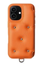 【デミュウ/DEMIU】のiPhone17 BALLON CINQ 背面収納スマホケース ストラップ別売 オレンジ|ID: prp329100004937175 ipo3291000000037047665
