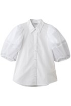 【クラネ/CLANE】のTULLE LAYERED SLEEVE SHIRTS WHITE|ID: prp329100004937186 ipo3291000000037047735