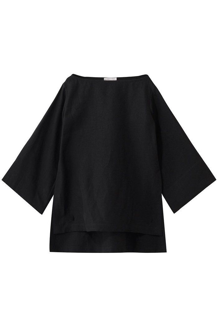 【ザ ロウ/THE ROW】のJUNIA TOP インテリア・キッズ・メンズ・レディースファッション・服の通販 founy(ファウニー) https://founy.com/ ファッション Fashion レディースファッション Fashion for Women トップス・カットソー Cut & Sew Tops シャツ・ブラウス・オフィスカジュアル Elegant Blouses & Button-Ups スリーブ Sleeve, Long Sleeve / Short Sleeve フレア Flare, Flared マニッシュ Mannish, Boyish リネン Linen, Linen Fabric ロング Long, Long-Length |ID: prp329100004937191 ipo3291000000037047770