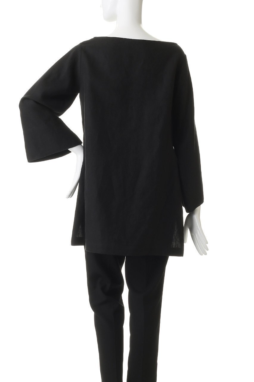 【ザ ロウ/THE ROW】のJUNIA TOP 人気、トレンドファッション・服の通販 founy(ファニー) 　ファッション　Fashion　レディースファッション　Fashion for Women　トップス・カットソー　Cut & Sew Tops　シャツ・ブラウス・オフィスカジュアル　Elegant Blouses & Button-Ups　スリーブ　Sleeve, Long Sleeve / Short Sleeve　フレア　Flare, Flared　マニッシュ　Mannish, Boyish　リネン　Linen, Linen Fabric　ロング　Long, Long-Length　新作・新入荷　New Arrivals / New In　other-4|ID: prp329100004937191 ipo3291000000037047774