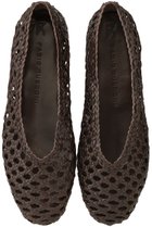 【ファビオ ルスコーニ/FABIO RUSCONI】のメッシュレザーフラットシューズ コーヒー|ID: prp329100004937195 ipo3291000000037047799