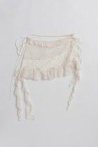 【プランク プロジェクト/PRANK PROJECT】のレースラップスカート / Lace Wrap Skirt WHT(ホワイト)|ID: prp329100004937199 ipo3291000000037047824