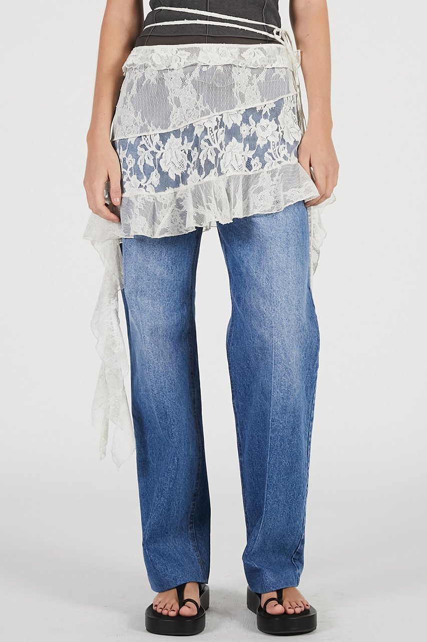 【プランク プロジェクト/PRANK PROJECT】のレースラップスカート / Lace Wrap Skirt 人気、トレンドファッション・服の通販 founy(ファニー) 　ファッション　Fashion　レディースファッション　Fashion for Women　スカート　Skirts　ロングスカート　Long Skirts / Maxi & Midi Skirts　コンビ　Combo, Combination Style　シンプル　Simple, Minimal　ラッフル　Ruffle, Frill　ラップ　Wrap, Wrap Design　レース　Lace, Lace Fabric　ロング　Long, Long-Length　夏　Summer　新作・新入荷　New Arrivals / New In　other-8|ID: prp329100004937199 ipo3291000000037047831