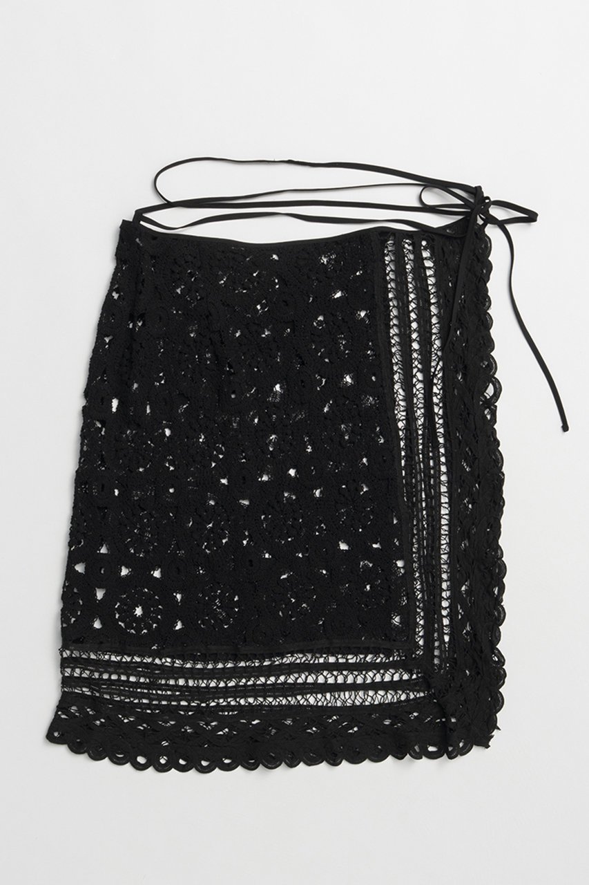 【プランク プロジェクト/PRANK PROJECT】のサークルレースラップスカート / Circle Lace Wrap Skirt 人気、トレンドファッション・服の通販 founy(ファニー) 　ファッション　Fashion　レディースファッション　Fashion for Women　スカート　Skirts　ロングスカート　Long Skirts / Maxi & Midi Skirts　おすすめ　Recommended / Our Picks　クラシカル　Classical, Vintage-Inspired　サークル　Circle, Round Design　デニム　Denim, Jeans Material　モチーフ　Motif, Design Theme　ラップ　Wrap, Wrap Design　レース　Lace, Lace Fabric　ロング　Long, Long-Length　夏　Summer　新作・新入荷　New Arrivals / New In　 other-1|ID: prp329100004937200 ipo3291000000037047832