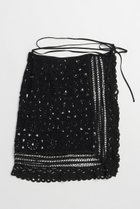 【プランク プロジェクト/PRANK PROJECT】のサークルレースラップスカート / Circle Lace Wrap Skirt BLK(ブラック)|ID: prp329100004937200 ipo3291000000037047833