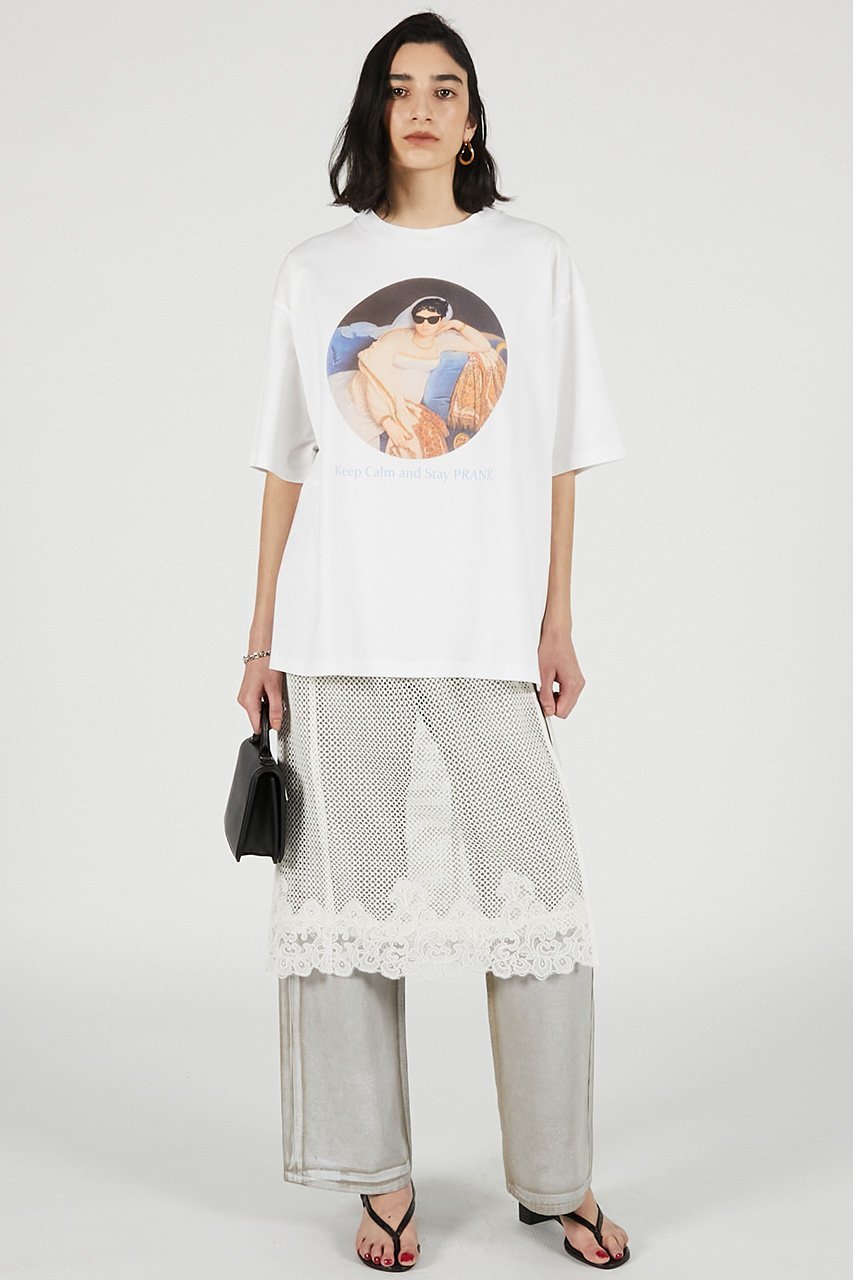 【プランク プロジェクト/PRANK PROJECT】のメッシュレースラップスカート / Mesh Lace Wrap Skirt 人気、トレンドファッション・服の通販 founy(ファニー) 　ファッション　Fashion　レディースファッション　Fashion for Women　スカート　Skirts　ロングスカート　Long Skirts / Maxi & Midi Skirts　エレガント 上品　Elegant　スポーティ　Sporty, Casual Athletic　タイトスカート　Pencil Skirt, Tight Skirt　テクスチャー　Texture, Textured Fabric　バランス　Balance, Style Balance　メタル　Metal, Metal Parts　メッシュ　Mesh, Net Fabric　レース　Lace, Lace Fabric　ロング　Long, Long-Length　新作・新入荷　New Arrivals / New In　other-4|ID: prp329100004937202 ipo3291000000037047853