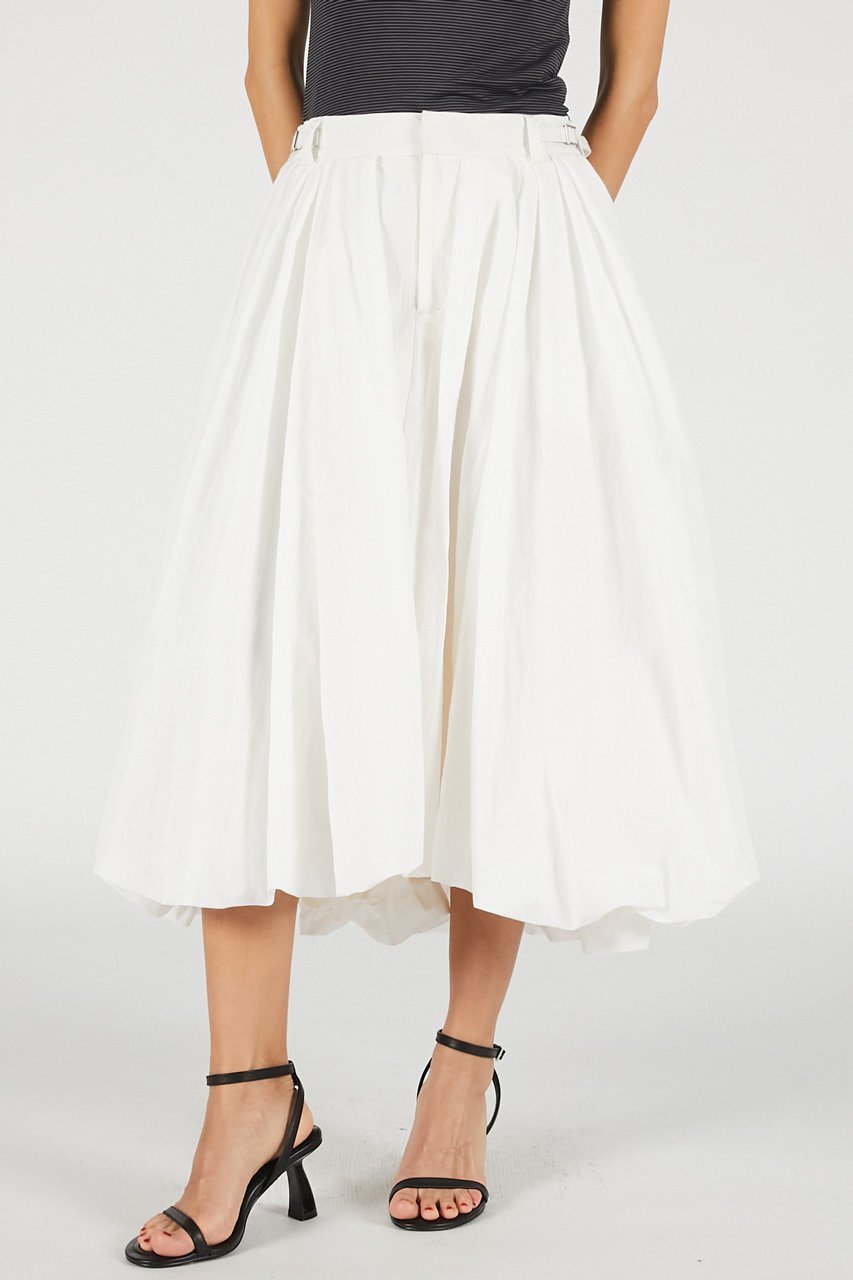 【プランク プロジェクト/PRANK PROJECT】のボリュームバルーンミディスカート / Volume Balloon Midi Skirt 人気、トレンドファッション・服の通販 founy(ファニー) 　ファッション　Fashion　レディースファッション　Fashion for Women　スカート　Skirts　ロングスカート　Long Skirts / Maxi & Midi Skirts　エレガント 上品　Elegant　グラフィック　Graphic, Graphic Design　サンダル　Sandals, Summer Shoes　タフタ　Taffeta, Structured Fabric　バルーン　Balloon, Balloon Silhouette　ピーチ　Peach, Soft Touch　フラット　Flat, Flat Shoes　ロング　Long, Long-Length　新作・新入荷　New Arrivals / New In　軽量　Lightweight, Ultra Light　other-2|ID: prp329100004937203 ipo3291000000037047861