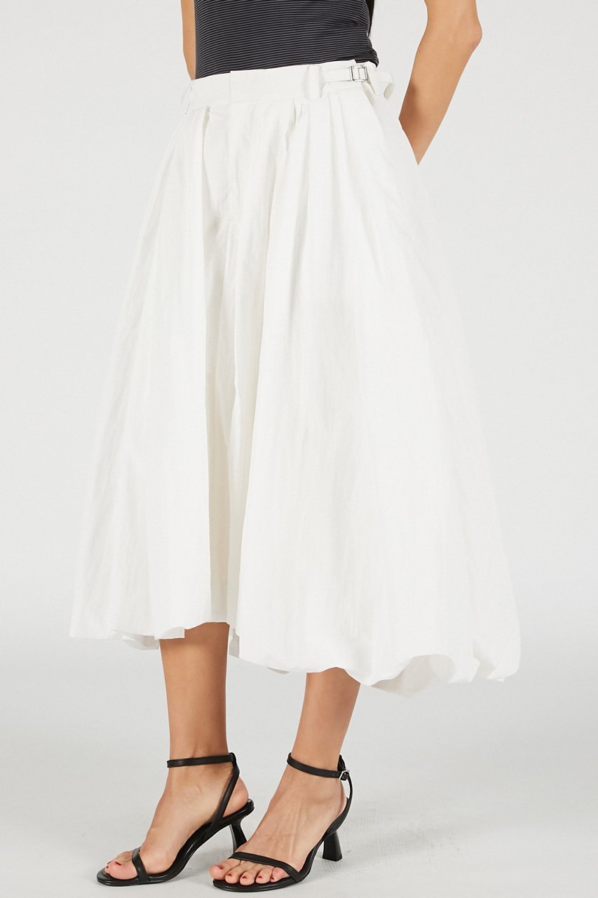 【プランク プロジェクト/PRANK PROJECT】のボリュームバルーンミディスカート / Volume Balloon Midi Skirt 人気、トレンドファッション・服の通販 founy(ファニー) 　ファッション　Fashion　レディースファッション　Fashion for Women　スカート　Skirts　ロングスカート　Long Skirts / Maxi & Midi Skirts　エレガント 上品　Elegant　グラフィック　Graphic, Graphic Design　サンダル　Sandals, Summer Shoes　タフタ　Taffeta, Structured Fabric　バルーン　Balloon, Balloon Silhouette　ピーチ　Peach, Soft Touch　フラット　Flat, Flat Shoes　ロング　Long, Long-Length　新作・新入荷　New Arrivals / New In　軽量　Lightweight, Ultra Light　other-5|ID: prp329100004937203 ipo3291000000037047864