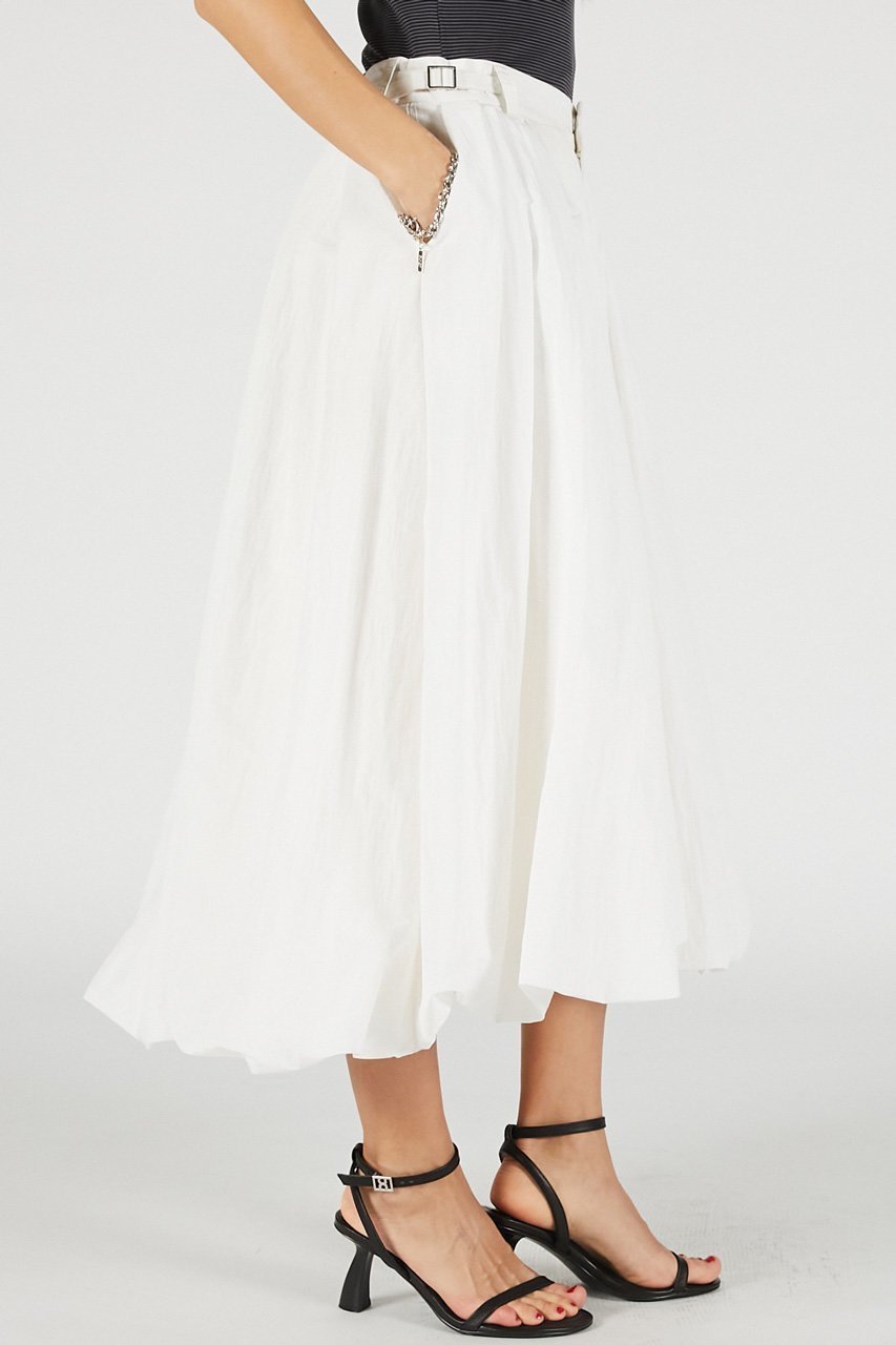 【プランク プロジェクト/PRANK PROJECT】のボリュームバルーンミディスカート / Volume Balloon Midi Skirt 人気、トレンドファッション・服の通販 founy(ファニー) 　ファッション　Fashion　レディースファッション　Fashion for Women　スカート　Skirts　ロングスカート　Long Skirts / Maxi & Midi Skirts　エレガント 上品　Elegant　グラフィック　Graphic, Graphic Design　サンダル　Sandals, Summer Shoes　タフタ　Taffeta, Structured Fabric　バルーン　Balloon, Balloon Silhouette　ピーチ　Peach, Soft Touch　フラット　Flat, Flat Shoes　ロング　Long, Long-Length　新作・新入荷　New Arrivals / New In　軽量　Lightweight, Ultra Light　other-6|ID: prp329100004937203 ipo3291000000037047865