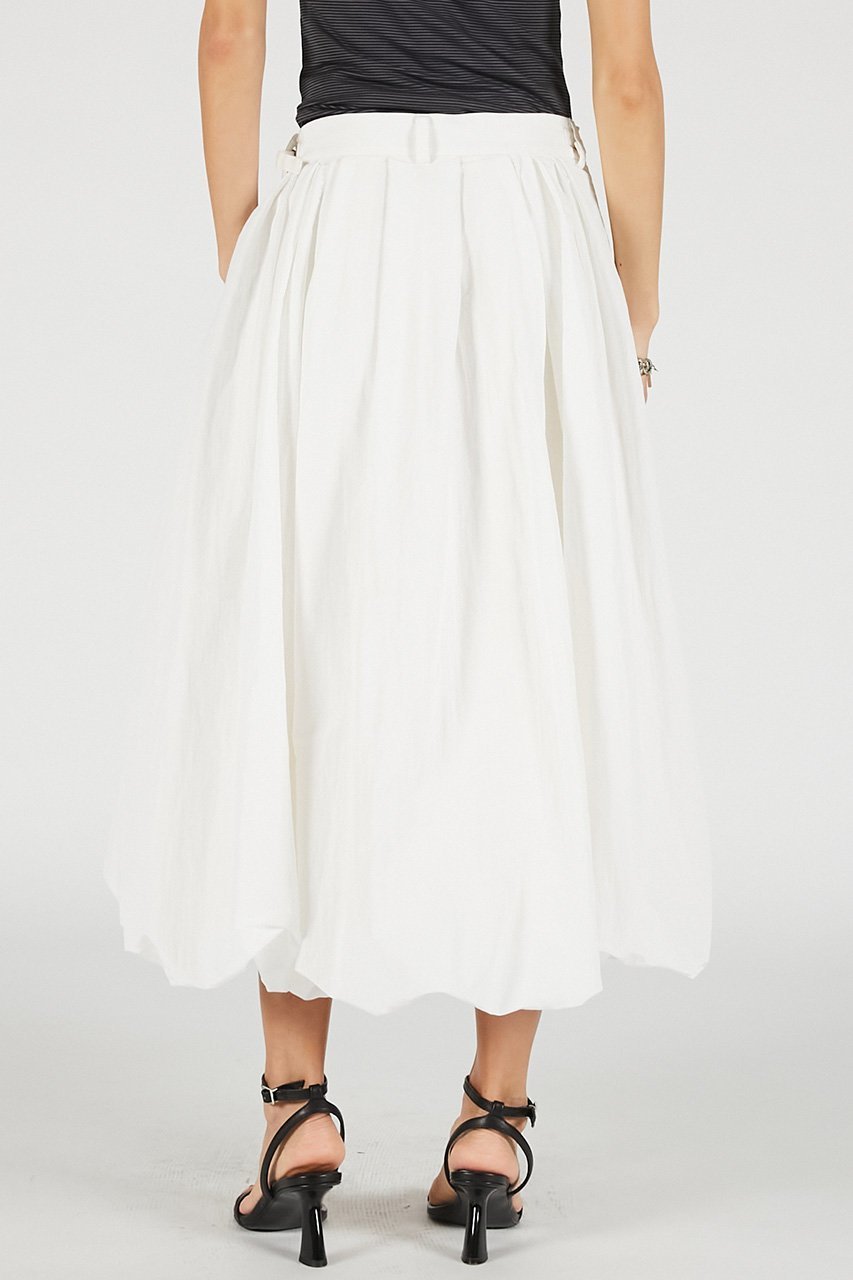 【プランク プロジェクト/PRANK PROJECT】のボリュームバルーンミディスカート / Volume Balloon Midi Skirt 人気、トレンドファッション・服の通販 founy(ファニー) 　ファッション　Fashion　レディースファッション　Fashion for Women　スカート　Skirts　ロングスカート　Long Skirts / Maxi & Midi Skirts　エレガント 上品　Elegant　グラフィック　Graphic, Graphic Design　サンダル　Sandals, Summer Shoes　タフタ　Taffeta, Structured Fabric　バルーン　Balloon, Balloon Silhouette　ピーチ　Peach, Soft Touch　フラット　Flat, Flat Shoes　ロング　Long, Long-Length　新作・新入荷　New Arrivals / New In　軽量　Lightweight, Ultra Light　other-7|ID: prp329100004937203 ipo3291000000037047866