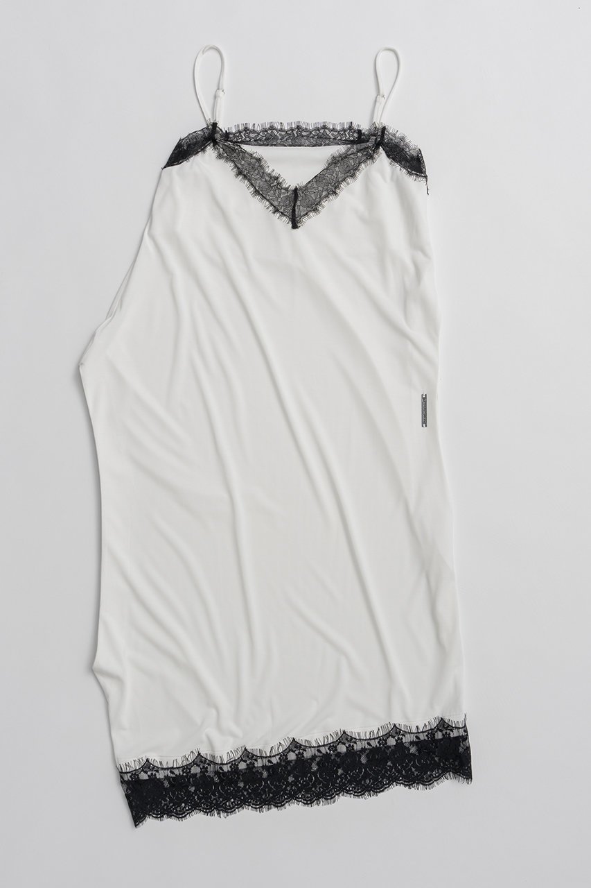【プランク プロジェクト/PRANK PROJECT】の横向きレースワンピースパンツ / Slip Dress Layered Pants 人気、トレンドファッション・服の通販 founy(ファニー) 　ファッション　Fashion　レディースファッション　Fashion for Women　パンツ　Pants & Trousers　キュプラ　Cupro, Eco Fabric　ドレス　Dress, One-Piece　レース　Lace, Lace Fabric　エレガント 上品　Elegant　新作・新入荷　New Arrivals / New In　other-2|ID: prp329100004937204 ipo3291000000037047871