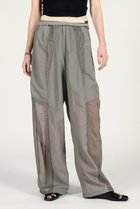 【プランク プロジェクト/PRANK PROJECT】のシアーリップストップトラックパンツ / Sheer Ripstop Track Pants GRY(グレー)|ID: prp329100004937205 ipo3291000000037047880