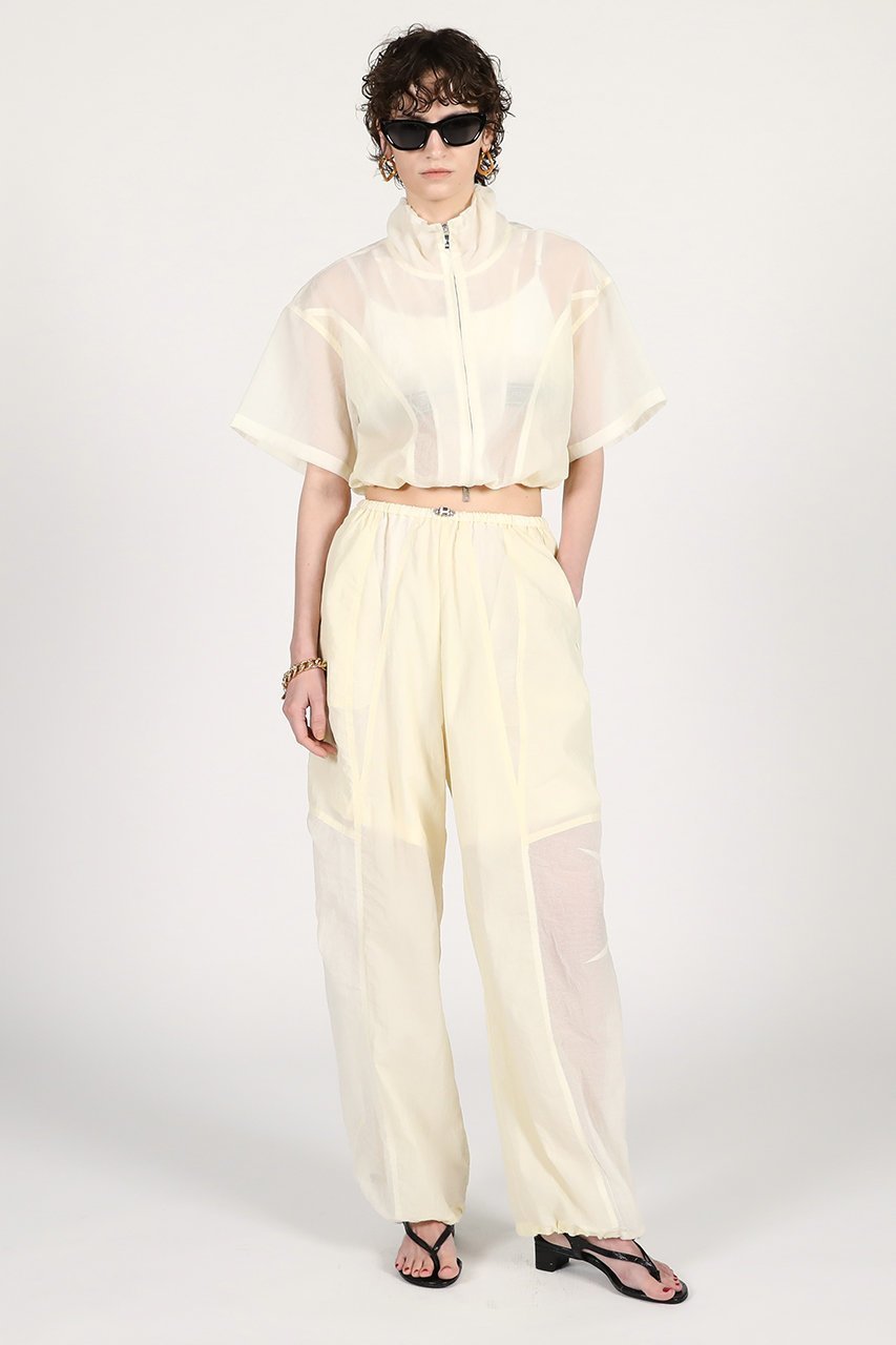 【プランク プロジェクト/PRANK PROJECT】のシアーリップストップトラックパンツ / Sheer Ripstop Track Pants 人気、トレンドファッション・服の通販 founy(ファニー) 　ファッション　Fashion　レディースファッション　Fashion for Women　パンツ　Pants & Trousers　おすすめ　Recommended / Our Picks　コンビ　Combo, Combination Style　スポーティ　Sporty, Casual Athletic　セットアップ　Set-Up, Coordinated Outfit　タフタ　Taffeta, Structured Fabric　フリル　Frill, Ruffle　ミックス　Mix, Mixed Style　レース　Lace, Lace Fabric　ワッシャー　Washer, Crinkled Finish　夏　Summer　新作・新入荷　New Arrivals / New In　軽量　Lightweight, Ultra Light　other-3|ID: prp329100004937205 ipo3291000000037047883