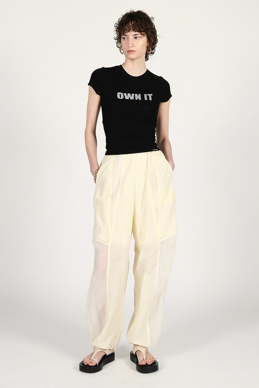 【プランク プロジェクト/PRANK PROJECT】のシアーリップストップトラックパンツ / Sheer Ripstop Track Pants 人気、トレンドファッション・服の通販 founy(ファニー) 　ファッション　Fashion　レディースファッション　Fashion for Women　パンツ　Pants & Trousers　おすすめ　Recommended / Our Picks　コンビ　Combo, Combination Style　スポーティ　Sporty, Casual Athletic　セットアップ　Set-Up, Coordinated Outfit　タフタ　Taffeta, Structured Fabric　フリル　Frill, Ruffle　ミックス　Mix, Mixed Style　レース　Lace, Lace Fabric　ワッシャー　Washer, Crinkled Finish　夏　Summer　新作・新入荷　New Arrivals / New In　軽量　Lightweight, Ultra Light　other-6|ID: prp329100004937205 ipo3291000000037047886