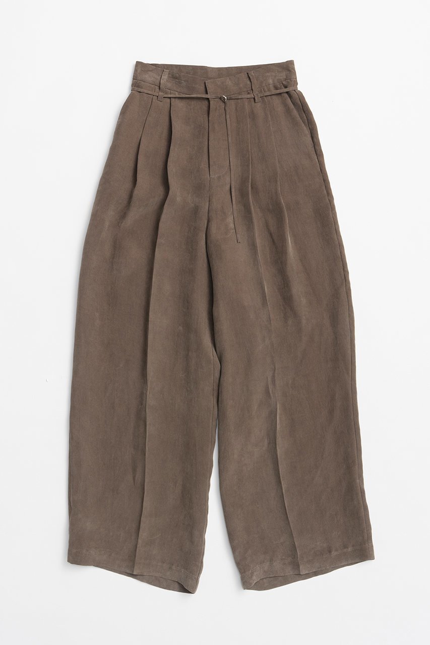 【プランク プロジェクト/PRANK PROJECT】のフィブリルイージースラックス / Fibril Easy Slacks インテリア・キッズ・メンズ・レディースファッション・服の通販 founy(ファニー) 　ファッション　Fashion　レディースファッション　Fashion for Women　パンツ　Pants & Trousers　とろみ　Fluid, Flowy Fabric　なめらか　Smooth, Silky Texture　スラックス　Slacks, Dress Pants　セットアップ　Set-Up, Coordinated Outfit　エレガント 上品　Elegant　夏　Summer　新作・新入荷　New Arrivals / New In　BRN(ブラウン)|ID: prp329100004937207 ipo3291000000037047901