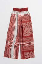 【プランク プロジェクト/PRANK PROJECT】のスカーフプリントパンツ / Scarf Print Pants RED(レッド)|ID: prp329100004937208 ipo3291000000037047911