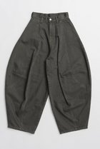 【プランク プロジェクト/PRANK PROJECT】のスーパーコクーンデニムパンツ / Super Cocoon Denim Pants OLV(オリーブ)|ID: prp329100004937210 ipo3291000000037047931