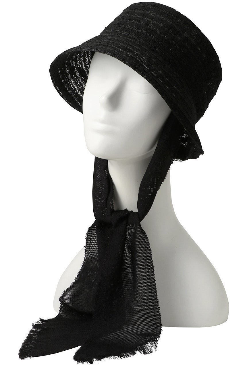 【エリオポール/heliopole】の【La Maison de Lyllis】CLOCHE SCARFハット 人気、トレンドファッション・服の通販 founy(ファニー) 　ファッション　Fashion　レディースファッション　Fashion for Women　キャップ&ハット　Hats & Caps　クロシェ　Crochet, Knitted Lace　スカーフ　Scarf, Neckwear　デニム　Denim, Jeans Material　フェミニン　Feminine, Girly　リボン　Ribbon, Bow　帽子　Hat, Headwear　新作・新入荷　New Arrivals / New In　other-2|ID: prp329100004937223 ipo3291000000037047999