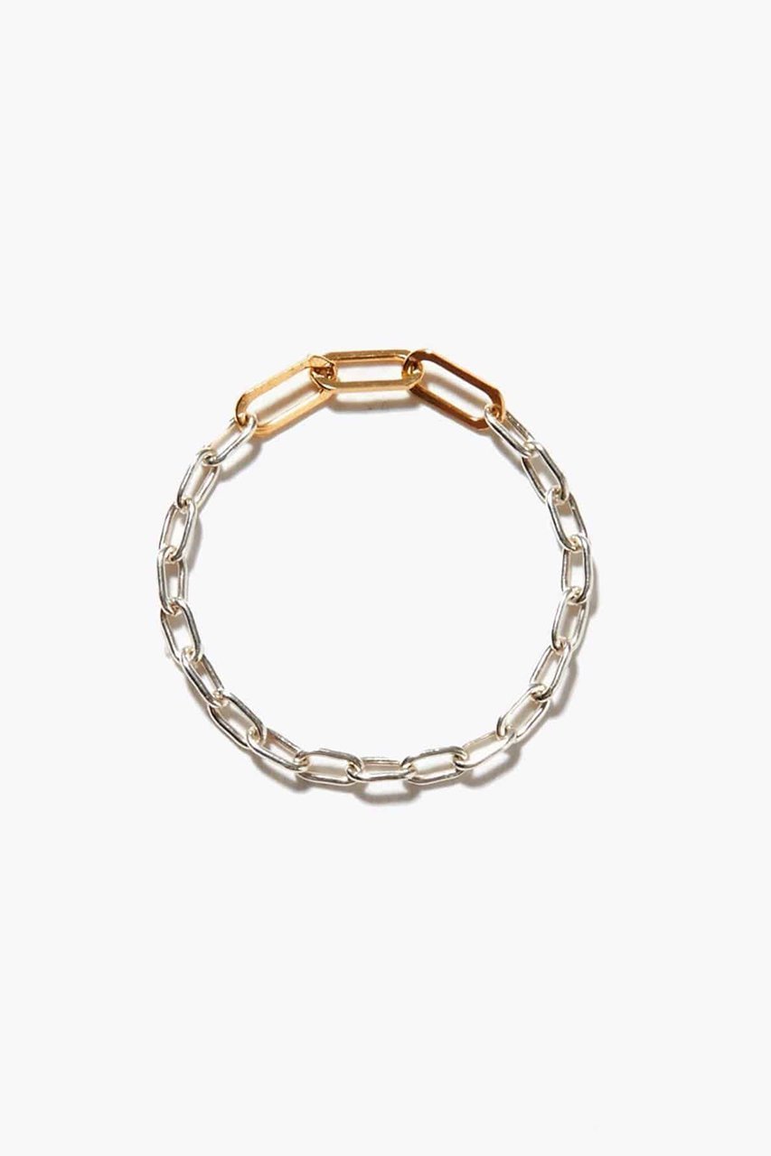 【アルティーダ ウード/ARTIDA OUD】のbasic K18 シルバーコンビ チェーン リング 人気、トレンドファッション・服の通販 founy(ファニー) 　ファッション　Fashion　レディースファッション　Fashion for Women　ジュエリー　Jewelry　ファッションリング　Fashion Rings　コンビ　Combo, Combination Style　シルバー　Silver, Metallic Silver　チェーン　Chain, Chain Strap　モダン　Modern, Contemporary　再入荷　Restock / Back in Stock　 other-1|ID: prp329100004937229 ipo3291000000037048040