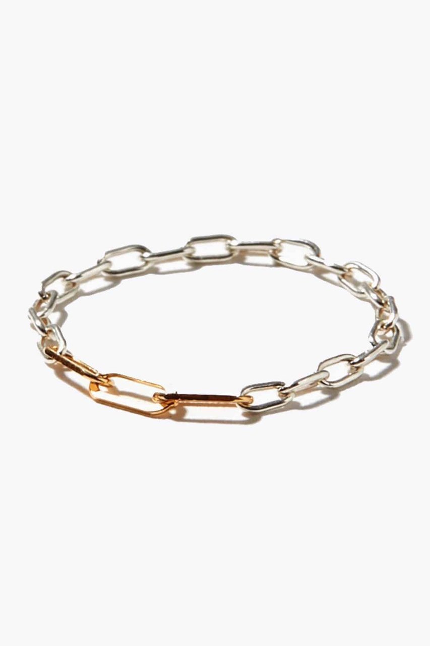 【アルティーダ ウード/ARTIDA OUD】のbasic K18 シルバーコンビ チェーン リング 人気、トレンドファッション・服の通販 founy(ファニー) 　ファッション　Fashion　レディースファッション　Fashion for Women　ジュエリー　Jewelry　ファッションリング　Fashion Rings　コンビ　Combo, Combination Style　シルバー　Silver, Metallic Silver　チェーン　Chain, Chain Strap　モダン　Modern, Contemporary　再入荷　Restock / Back in Stock　other-3|ID: prp329100004937229 ipo3291000000037048043