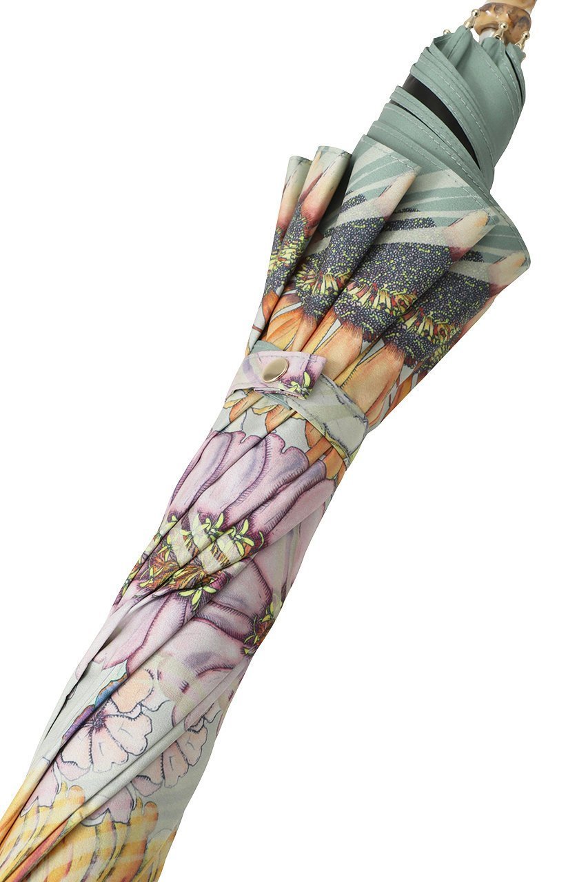 【スウォッシュロンドン/SWASH LONDON】の【晴雨兼用】長傘 FLOWER Scarf Pt 人気、トレンドファッション・服の通販 founy(ファニー) 　ファッション　Fashion　レディースファッション　Fashion for Women　パンツ　Pants & Trousers　レイングッズ・傘・晴雨兼用傘　Umbrellas & Rain Gear　ハンカチ　Handkerchief, Hanky　フラワー　Flower, Floral　プリント　Print, Printed Pattern　人気　Popular, Best Seller　傘　Umbrella, Parasol　再入荷　Restock / Back in Stock　時計　Watch, Wristwatch　other-3|ID: prp329100004937266 ipo3291000000037048312