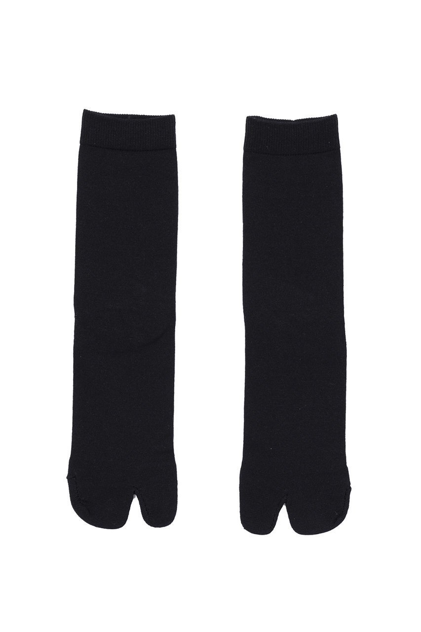 【ユクリ/YUQRI】のTABI ソックス インテリア・キッズ・メンズ・レディースファッション・服の通販 founy(ファニー) 　ファッション　Fashion　レディースファッション　Fashion for Women　ソックス&靴下　Socks & Hosiery　レッグウェア・ストッキング　Legwear & Hosiery　ソックス　Socks, Hosiery　フォルム　Silhouette, Form　ラグジュアリー　Luxury, Elegant　再入荷　Restock / Back in Stock　ブラック|ID: prp329100004937270 ipo3291000000037048337