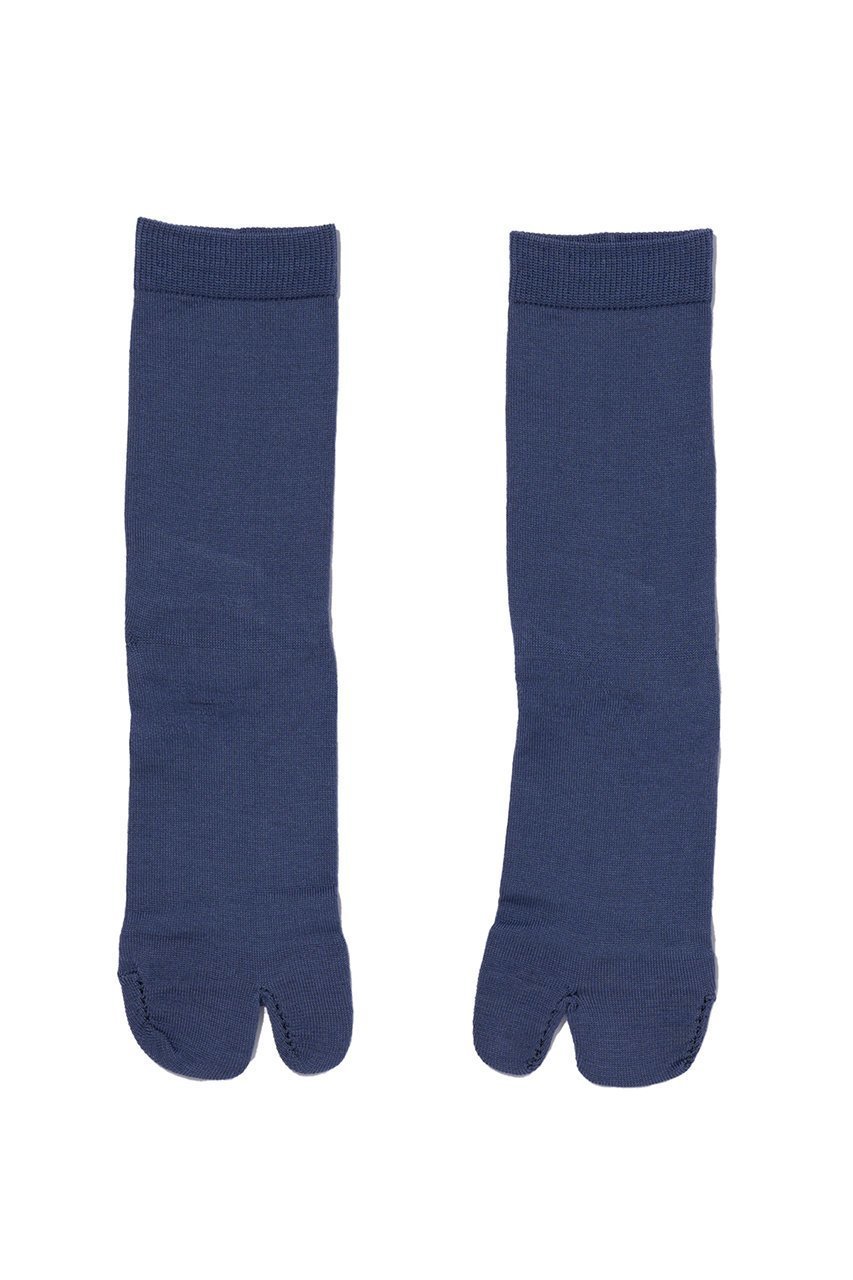 【ユクリ/YUQRI】のTABI ソックス インテリア・キッズ・メンズ・レディースファッション・服の通販 founy(ファニー) 　ファッション　Fashion　レディースファッション　Fashion for Women　ソックス&靴下　Socks & Hosiery　レッグウェア・ストッキング　Legwear & Hosiery　ソックス　Socks, Hosiery　フォルム　Silhouette, Form　ラグジュアリー　Luxury, Elegant　再入荷　Restock / Back in Stock　ダークブルー|ID: prp329100004937270 ipo3291000000037048339